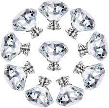 Diamond cabinets are distinctive, stylish, and quality oriented when it comes to their design and manufacturing of cabinetry. Cabinet Knobs Drawer Knobs Pull Crystal Glass Diamond Cabinet Dresser Pulls Cupboard Knobs With Screws For Kitchen Office Bathroom Cabinet 10 Pack Silver Amazon Com