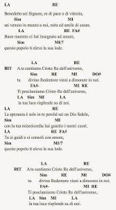 Sono qui a lodarti (rns). Essere Cristiani Cristo Re Testo Accordi E File Musicale