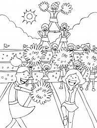 Cheerleading coloring pages get ready to cheer on your favorite sport with some of these spirited coloring pages. Cheerleading Coloring Page Kidspressmagazine Com Sports Coloring Pages Coloring Pages Barbie Coloring Pages