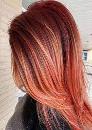 Awesome Copper Balayage Hair Color Trends For Women In 2020 Hair Styles Balayage Hair Copper Balayage