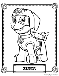 Coloring sheet with ryder and puppy chase. Paw Patrol Ryder Coloring Page Coloring Page Central