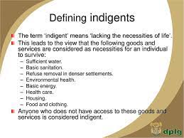 Definition of indigent in the definitions.net dictionary. Presentation 24th October Ppt Download