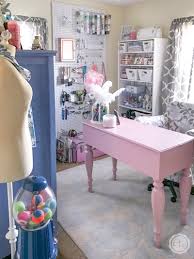 Whether it's a room or just some nook, you'll need a special craft table to enjoy what you do. 100 Room Makeover Craft Room Reveal Happily Ever After Etc