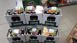 Das Fest kann kommen. Unser glücklicher...