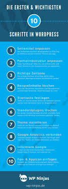 Ich Fuhre Dich Durch Die 10 Ersten Schritte Die Dir Helfen Deinen Blog Alltagstauglich Zu Machen Wenn Du Mit Diesem Wordpress Wordpress Blog Erstellen Blog