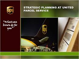 Ups Organizational Chart College Paper Sample