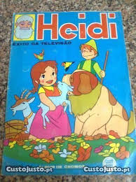 Caderneta De Cromos Da Heidi Cromos Infancia Nostalgia