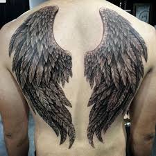 125 Best Back Tattoos For Men Cool Ideas Designs 2021 Guide Back Tattoos For Guys Wing Tattoo Men Angel Wings Tattoo