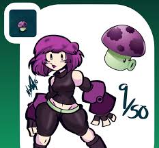 All plants as waifus: Puff shroom : rPlantsVSZombies