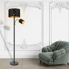 Vous n'aurez plus de problèmes d'éclairage avec les lampadaires trépieds. Lampadaire Avec Lampe De Lecture Lampadaire De Salon Lampadaire Lampe De Lecture Plafonnier Or Noir Lampe De Lecture Decor Flexible Poinconnages 1x E27 1x E14 Pxh 35 X 162 Cm Etc