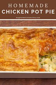 Puff Pastry Chicken Pot Pie Recipe Chicken Pot Pie Recipes Homemade Chicken Pot Pie Chicken Pot Pie