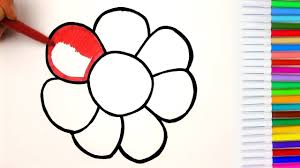 Tra le persone che scelgono il disegno come attività di relax, i disegni di fiori sono molto popolari. Disegno Fiore Per Bambini Disegni Per I Piu Piccoli Youtube