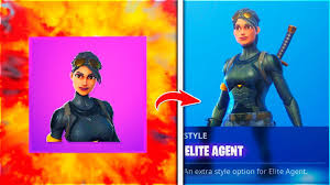 Unmasked elite agent and other new styles available now in fortnite patch 8 10. New Elite Agent Skin Fortnite Stage 2 Season 8 Free Skin Stage 2 New Elite Agent Mask Off Youtube