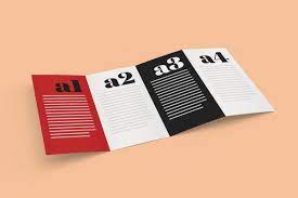 The print stock used for these 11'' x 17'' brochures is sturdy and takes printing beautifully. Quad Fold Brochure Template Awesome 212 Vtwctr