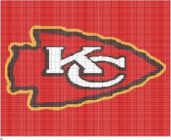 Knit Kansas City Chiefs Chart Chiefs Football By