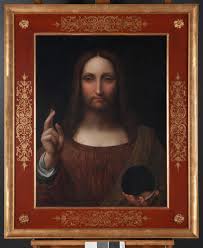 Pintura di leonardo da vinci (pap) salvator mundi (az); Copies Salvator Mundi Revisited