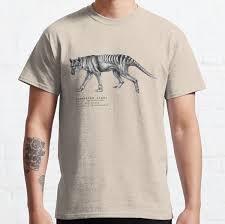 Thylacine / tasmanian tiger hard enamel pin | etsy. Tasmanian Tiger T Shirts Redbubble