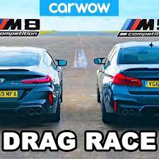 That's 16 mph more than the bmw m8. Bmw M5 Drag Races M8 Which Competition Model Is Quicker