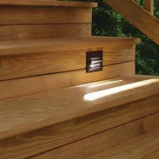 Hampton Bay Low Voltage 7 Watt Black Halogen Half Brick Deck Light 4 Pack