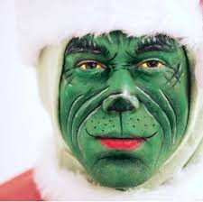 grinch makeup tutorial on my husband