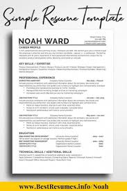 What are the best resume templates? Land The Job With This Simple Resume Template One Page Resume Template Choose The Best Teacher Resume Template Job Resume Template One Page Resume Template