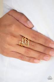 Vind fantastische aanbiedingen voor paparazzi gold ring. Leaf It All Behind Gold Paparazzi Ring Jen S Fab Fashions