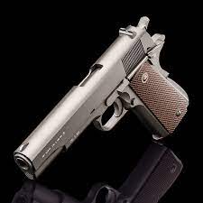 The pistol's formal designation as of 1940 was automatic pistol, caliber.45, m1911 for the original model of 1911 or automatic pistol, caliber.45, m1911a1 for the m1911a1, which was adopted in 1924. Kwc Colt M1911 Full Metal Co2 Guns With F Stamp Airsoft Guns Airsoft At Paintball Com Milsim Store