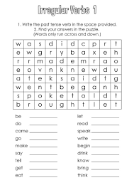 The spruce / kelly miller word search puzzles are a good way for kids to learn n. Irregular Verbs Word Search Puzzle 1 Irregular Verbs Verb Words Verb Worksheets