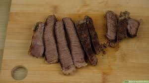 If your steak is a thinner cut (an 1 or less), the steak should only sear for about 90 seconds. 4 Ways To Tenderize Steak Wikihow