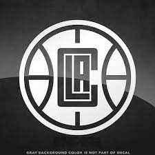 Men s fanatics branded heathered gray la clippers primary logo pullover hoodie. La Clippers Nba Logo Vinyl Decal Sticker 4 And Larger 30 Color Options Ebay