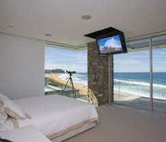 Ceiling tv mounts are ideal for use in shops where wall and floor space are scarce. Ocean View Mercury Tv Lift Ultralift Australia