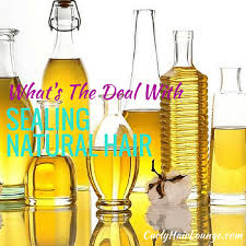 It will clarify and help dry up some of the extra greasiness. What Is The Deal With Sealing Natural Hair