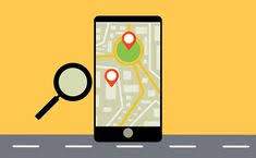 Download Free Images And Illustrations Illustration Of Using Mobile Map Navigator Gps Map Gps Map