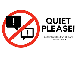 After that type 'business hours sign template' and press enter. Printable Silence Please Signs