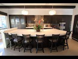 4 ever winner kitchen island on wheels, large kitchen island with storage drawers, rolling island for kitchen with wooden countertop, tower rack, lockable wheels, white, 48.2 l x 18.5 w x 35.4 h 3.7 out of 5 stars 14 Furniture Large Kitchen Island With Seating Ideas Youtube