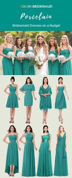 The Most Welcomed Bridesmaid Dresses In Porcelain Color Vestidos De Damas De Honor Vestidos De Dama Boda