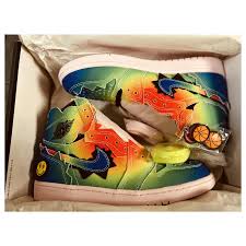 The j balvin x air jordan 1 high is notably one of the standout releases this holiday season. Nike Nike Air Jordan 1 J Balvin Sneakers Leather Multiple Colors Ref 245293 Joli Closet