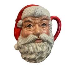 1959 Holt Howard Double Sided Christmas Candle Holder Japan Angel and Deer 