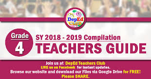 We would love to help you stock your teaching aids with these materials. Grade 4 Teachers Guide Tg The Deped Teachers Club