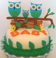 Baby Shower Owl Cake Cake By Deliciouscreations Cakesdecor