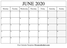 Dow jones, a news corp company about wsj. Download Printable June 2020 Calendars