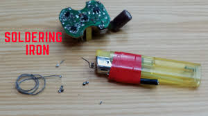 How To Make Soldering Iron By Lighter Soldering Iron Lighter Diy Projects