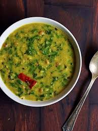 Chop them and then in a mixer or blender, make a smooth puree of the spinach adding very little water. Best Palak Dal Recipe With Video Cook Click N Devour