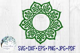 Over 319 celtics png images are found on vippng. Celtic Mandala Irish Braid Name Frame Monogram Border Circle Cut File Graphic By Wispywillowdesigns Creative Fabrica