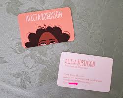 Art Of Alicia Robinson Business Cards For La