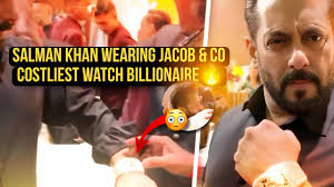 Salman Khan Wearing Jacob & Co Costliest Watch Billionaire🔥