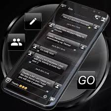 Users will immediately see it and be notified so that they can quickly respond to their friends. Sms Theme Dusk Black For Go Sms Pro Chat Messages Apk Download 2021 Free 9apps