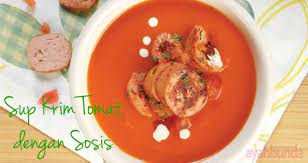 Sup Krim Tomat Dengan Sosis Cream Tomato Soup With Sausage Klik Link Di Atas Untuk Mengetahui Resep Sup Krim Tomat Deng Makan Keluarga Sup Krim Resep Sup