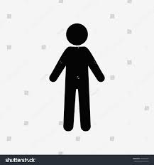 Man Standing Silhouette Flat Vector Cartoon Icon Male Sign Man Icon Man Sign Man Vector Man Silhouette Ma Ad Af Man Icon Man Vector Man Illustration