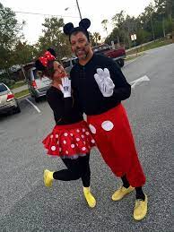 Diy Mickey And Minnie Mouse Halloween Costumes Disfraz Mickey Y Minnie Disfraces De Halloween Diy Disfraz Mickey